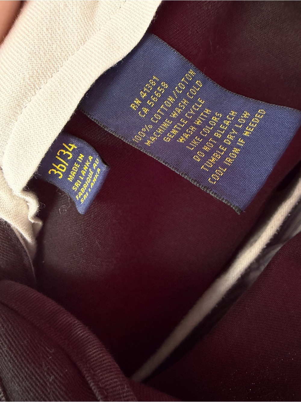 Ralph Lauren Black Men's Chinos - Straight Fit - Picture 3 of 6